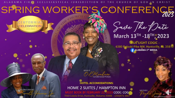 Church of God in Christ Annual Spring Workers Conference 2023 – BEREA COGIC